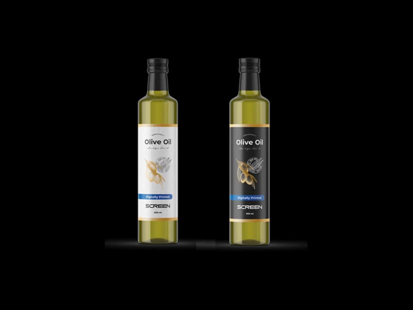 Food & Beverage label example 2