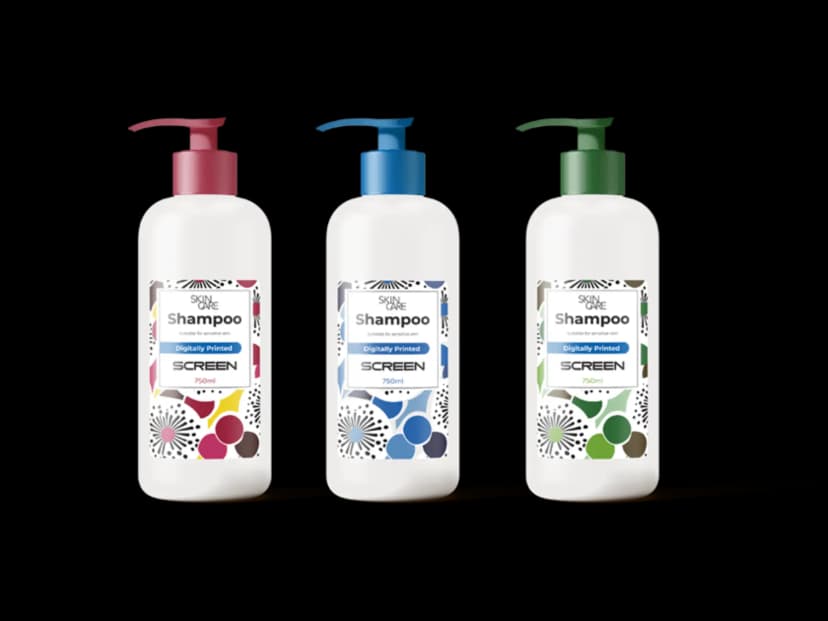 Health & Beauty label example 2