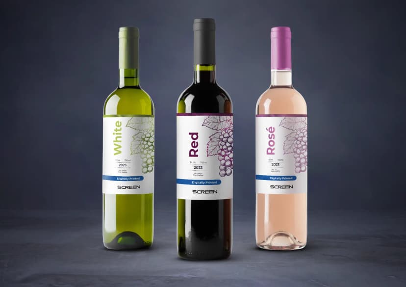 Wine & Spirits label example 2